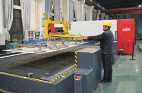 不銹鋼板材流轉(zhuǎn)專用吸盤